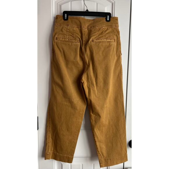 Free People Seamed Like The Real thing Straight Leg Trousers - Size 10 - Picture 2 of 7